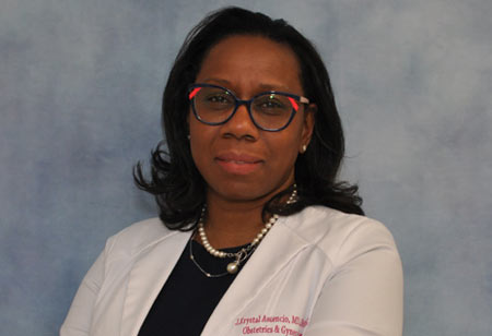 Dr. J. Krystal Ascencio, Acting Chairperson of the Department of Obstetrics and Gynecology, Jamaica Hospital | Medical Care Review